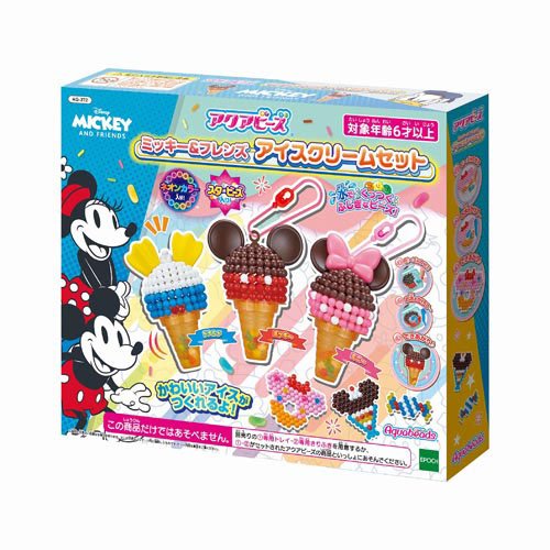 Conjunto de sorvete Epoch AQ-372 Mickey & Friends 4905040351074
