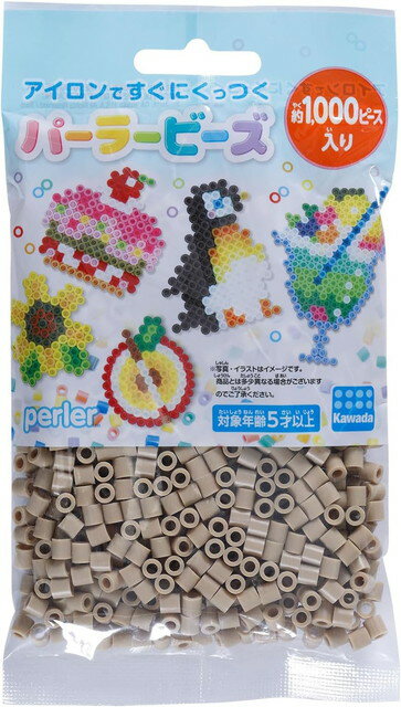 Бусины Perler Kawada 80-15239K одноцветные мокко 4972825233757