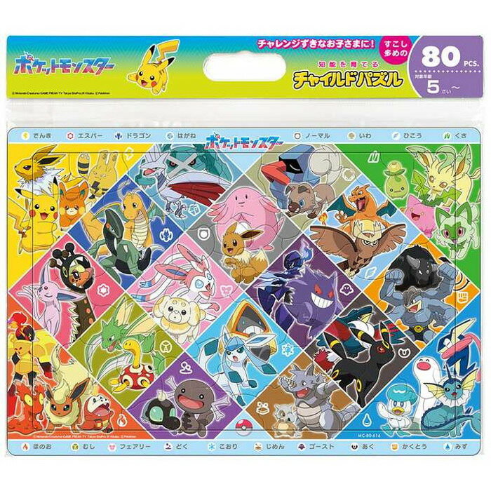 Tenyo MC-80-616 Conosci il tipo di Pokemon? 4536906806164