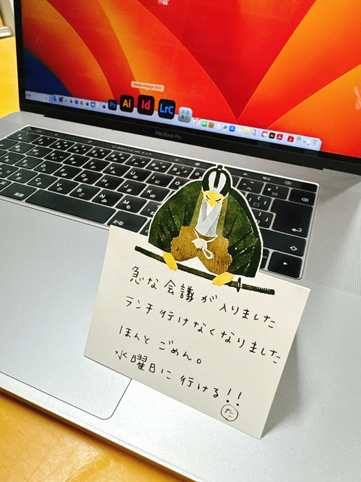 スコープ ダイカットスタンドメッセージパッド 18149 4524725181494（3セット）