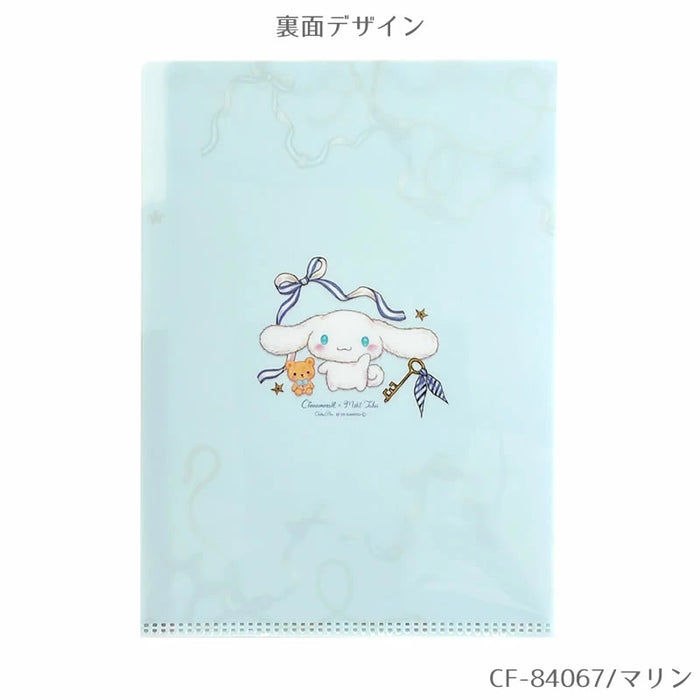 CHOTHES-PIN クローズピン A5クリアファイル3ポケット サンリオキャラクターズ×たけいみき4th collection 第4弾　おしゃれ・大人・かわいい・ハローキティ・シナモロール・クロミ・マイメロディ（5セット）