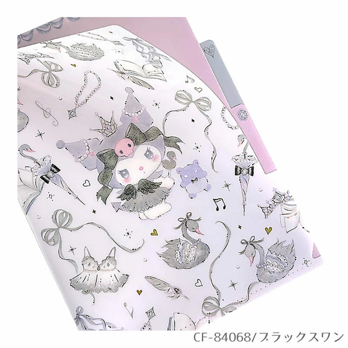 CHOTHES-PIN クローズピン A5クリアファイル3ポケット サンリオキャラクターズ×たけいみき4th collection 第4弾　おしゃれ・大人・かわいい・ハローキティ・シナモロール・クロミ・マイメロディ（5セット）