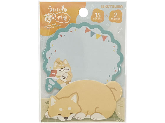 Kutsuwa Utatane Dream Sticky Notes SC251F 4901478206658 (5 sæt)