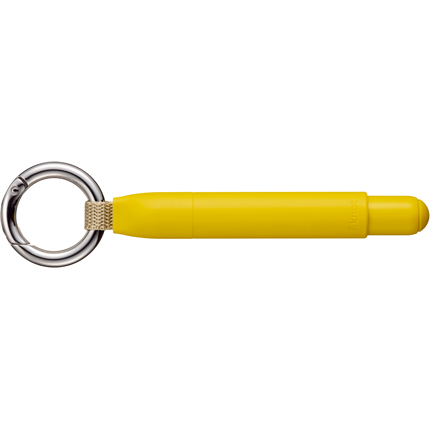 Uni 三菱鉛筆 &knot カラビナ付きボールペン ジェットストリームインサイド 0.5mm　ジンジャーイエロー SXAK05.3