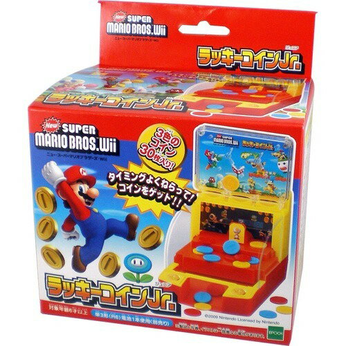 Epoch New Super Mario Bros. Wii Lucky Coin Jr. 4905040761057