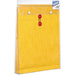 高春堂 ピース封筒 マチ付保存袋 角0レザックビニール入黄 角0マチ付 黄 レザック紙 920（10セット）
