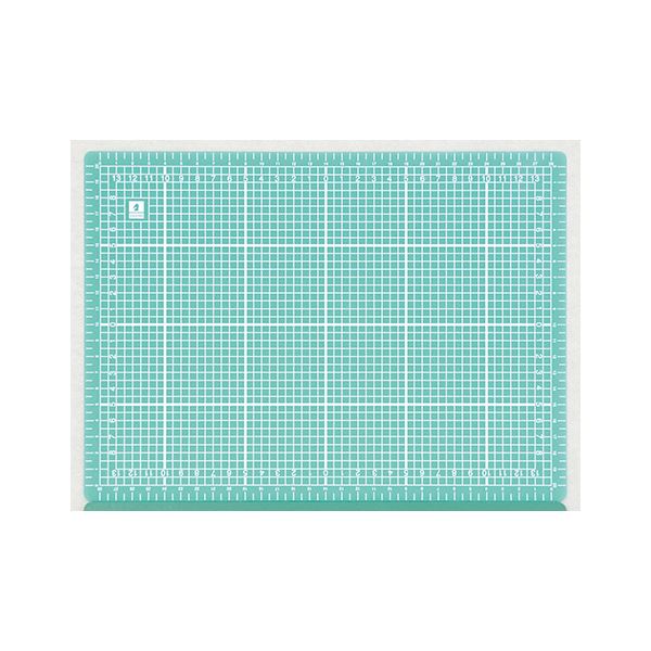 ミワックス スケルトンカッティングマット STN-A4-BU　4968376931624（10セット）