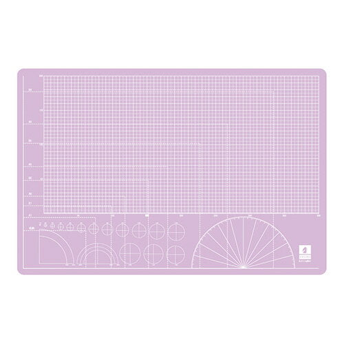 ミワックス スケルトンカッティングマット STN-A3-P　4968376932393（10セット）