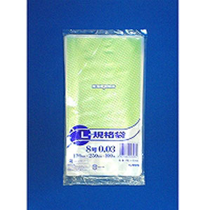 リュウグウ ポリ袋No8 PE-0308 100枚 リュウグウ PE-0308（10セット）