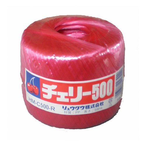 リュウグウ チェリー紐 500 赤（10セット）