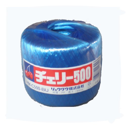 リュウグウ チェリー紐 500 青（10セット）