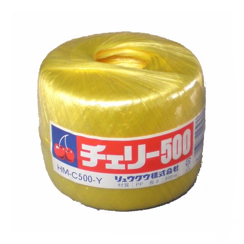 リュウグウ チェリー紐 500 黄（10セット）