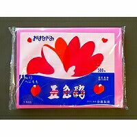 合鹿製紙 おはながみ 500枚 べにもも（10セット）