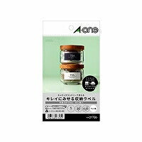 エーワン　シュウノウラベル　タイスイマット　６メン ２７７０５（10セット）