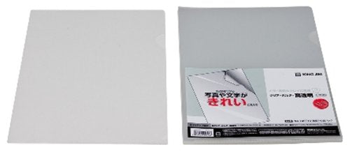 キングジム クリアーホルダー A4S 735T10 高透明（10セット）