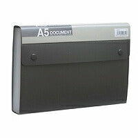 キングジム ドキュメントファイル エコノミータイプ A5 2254 黒（10セット）