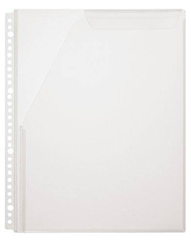 キングジム ハ-ドクリアーファイル用ポケット（30穴） A4 6130P（10セット）