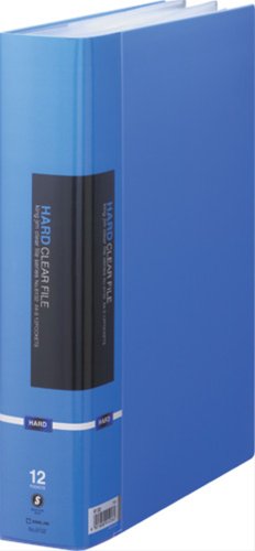 キングジム ハードクリアーファイル A4S 6132 青（10セット）