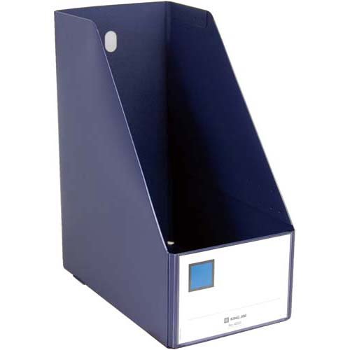 キングジム Gボックス PP A4S 150mm 4655 ネイビー（10セット）