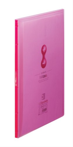 キングジム クリアーファイル サイドイン ヒクタス （透明） A4S 7187T 赤（10セット）