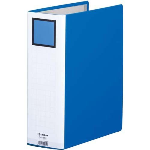 キングジム キングファイル G A4S 978GX 青（10セット）