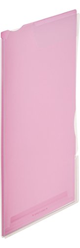 キングジム スーパーハードホルダー透明（マチ付） A4 758T 赤（10セット）