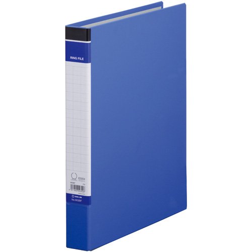 キングジム リングファイルBF 青 A4 603BFアオ（10セット）