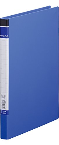 キングジム レタ-ファイルBF 青 A4 358BFアオ（10セット）