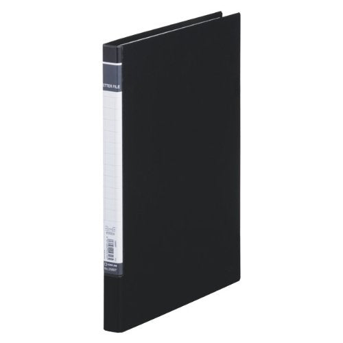 キングジム レタ-ファイルBF 黒 A4S 358BFクロ（10セット）