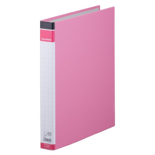キングジム リングバインダー BF 668BF A4S ピンク（10セット）