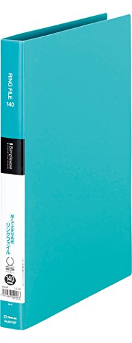 キングジム リングファイル シンプリーズ 水色 A4 641SPミス（10セット）