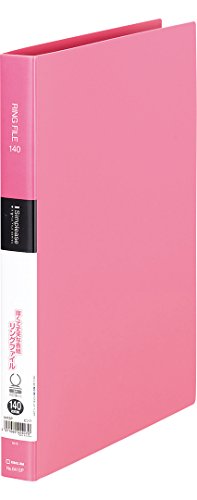 キングジム リングファイル シンプリーズ ピンク A4 641SPヒン（10セット）