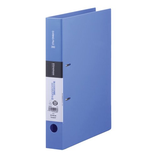 キングジム Dリングファイル シンプリーズ 青 A4 652SPアオ（10セット）