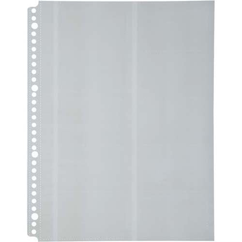 キングジム 名刺ホルダー 台紙 A4 タテ シンプリーズ 差替式 A4タテ 37SPD-20（10セット）