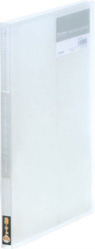 キングジム 名刺ホルダー シンプリーズ 35TSPW 透明（10セット）