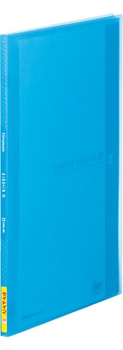 キングジム クリアーファイルサイドイン シンプリーズ20P 青 A4 187TSPアオ（10セット）