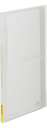 キングジム クリアーファイルサイドイン シンプリーズ20P 透明 A4 187TSPトウ（10セット）