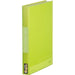 キングジム クリアーファイル シンプリーズ 透明 A4S 60P 186-3TSP 黄緑（10セット）