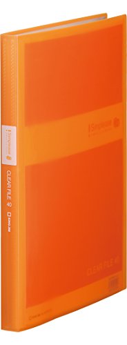 キングジム クリアーファイルシンプリーズ（透明）GX40P オレ A4S 186TSPWGXオレ（10セット）