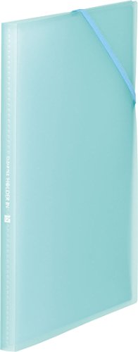 キングジム クリアーファイル ホルダーイン12P水色 6171-3Tミス（10セット）