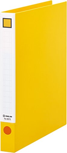 キングジム レバーリングファイル A4 適正収納枚数250枚 6672黄（10セット）