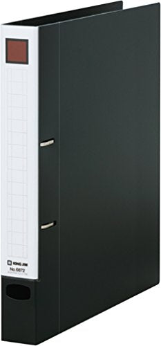 キングジム レバーリングファイル A4 適正収納枚数250枚 Dタイプ 6872黒（10セット）