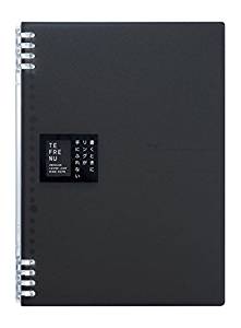 キングジム リングノ-ト テフレ-ヌ B5 黒 9855TTEクロ（10セット）