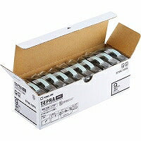 ＰＲＯテープエコパック透明ラベ ST9K-10PN キングジム 4971660774784（10セット）