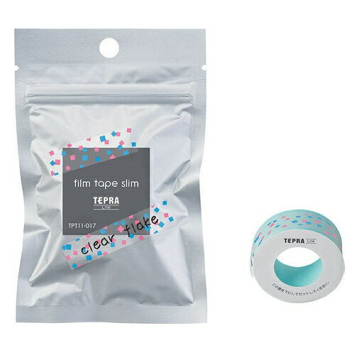 キングジム ＬＩＴＥフィルムテ－プクリアフレ－ク TPT11-017　4971660778072（10セット）