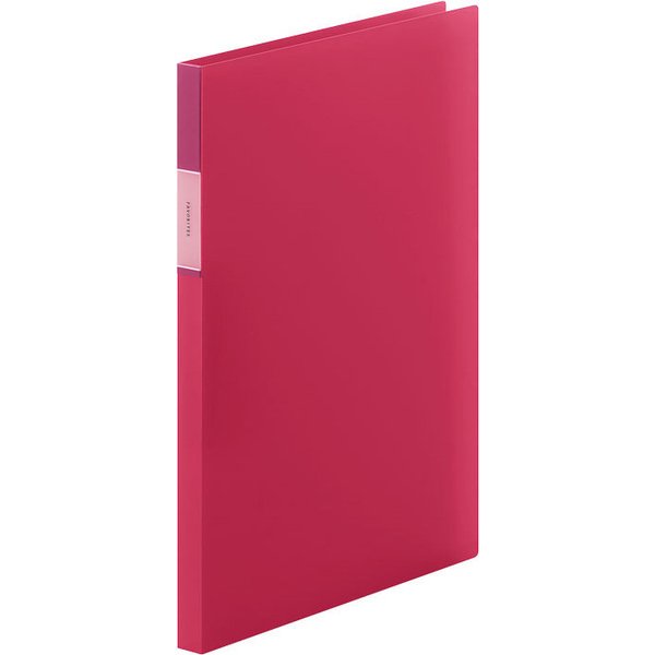 キングジム KING JIM FV558Tアカ [フェイバリッツ Zファイル(透明) A4 赤]（10セット）