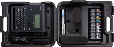 キングジム_テプラ＿プロシステムトランククロ SR10BTｸﾛ /4971660778171（10セット）