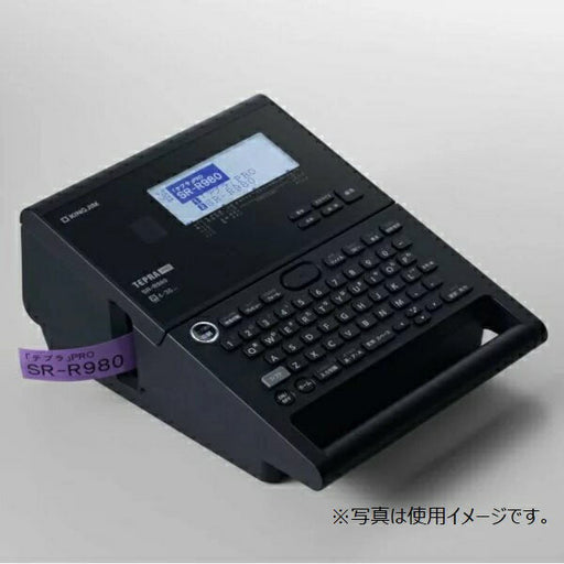 KING JIM ラベルライター テプラ PRO 黒 SR-R980 キングジム SR-R980ｸﾛ（10セット）