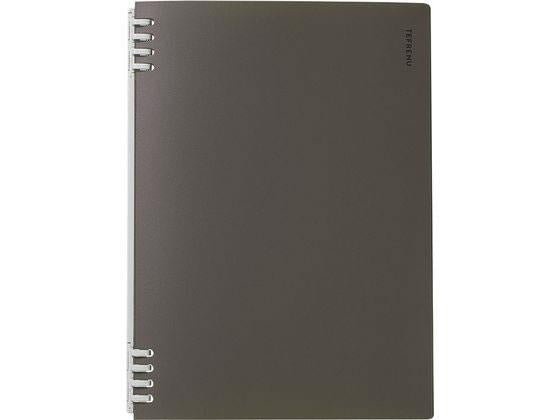 キングジム　リングノ－トテフレ－ヌ　クロCN9855TEｸﾛ 4971660058235（10セット）