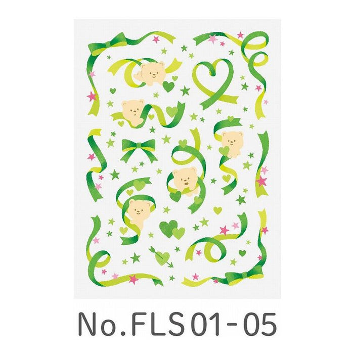 キングジム　フアブラブ　デコステツカ－　０５FLS01-05 4971660059119（10セット）